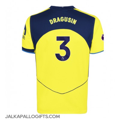 Tottenham Hotspur Radu Dragusin #3 Kolmaspaita 2025-26 Lyhythihainen Tottenham Hotspur Radu Dragusin #3 Kolmaspaita 2025-26 Lyhythihainen